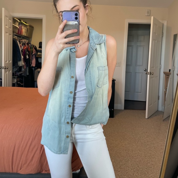 Denim Tank top - Picture 4 of 8